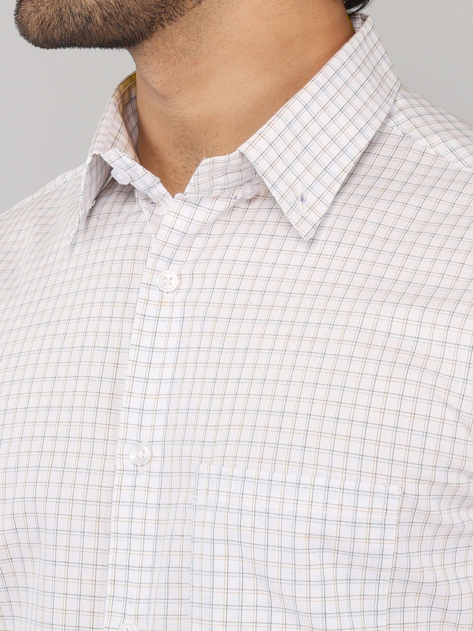 Culin Signature Grid Shirt - Image 5